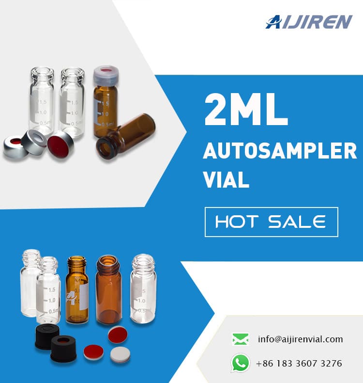 <h3>2ml screw vials HPLC autosampler vials with inserts Aijiren</h3>
